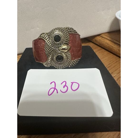 Sequin Nordstrom Multicolor OWL Wide Statement Enamel Bangle Bracelet $68 #230 - Picture 6 of 6